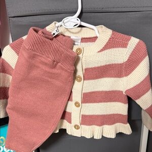 Carter's Pink and Cream Outfit